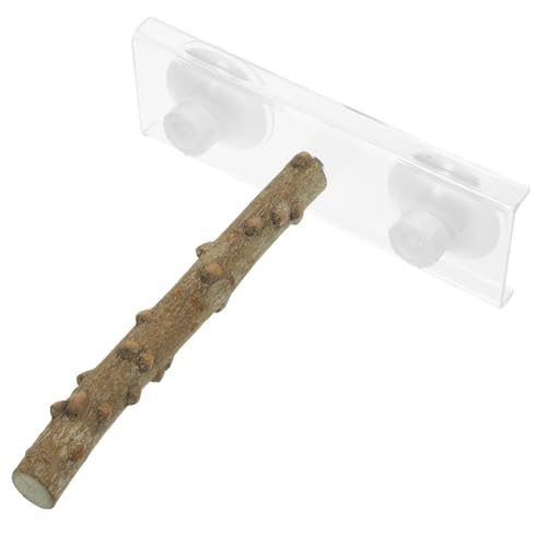 GREENADSCAPE Papagei Auto Barsch Tragbare Vogel Schleifen Stick Vogel Spielzeug für Papageien Saugnapf Montage Stehen GREENADSCAPE Papagei Auto Barsch Tragbare Vogel Schleifen Stick Vogel Spielzeug für Papageien Saugnapf Montage Stehen von GREENADSCAPE