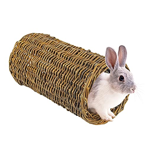 GREENKING Weidentunnel für Kleintiere Hamster Meerschweinchen Kaninchen Weiden Tube 20×38cm von GREENKING