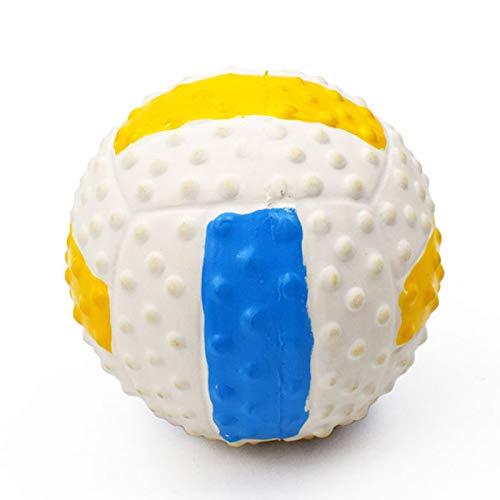 GREENLANS-1 Hundespielzeug / Rugbyball, hohe elastische Baumwolle, gefüllt, Latex, Geräusch, sicheres und langlebiges Werkzeug, Größe L 2 von GREENLANS-1