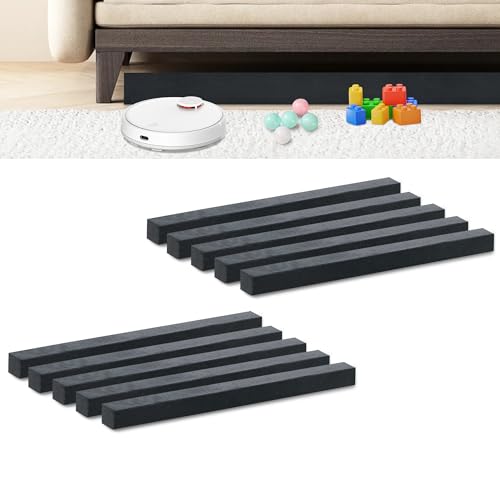 GRETMIX 10 Stück Untertisch-Blocker, 43,2 cm L x 3 cm H, Schwamm unter Möbel-Blocker mit starkem Klebeband, verhindert, dass Dinge unter Sofa, Couch, Bett, Couch-Blocker für Haustiere, Spielzeug, GRETMIX 10 Stück Untertisch-Blocker, 43,2 cm L x 3 cm H, Schwamm unter Möbel-Blocker mit starkem Klebeband, verhindert, dass Dinge unter Sofa, Couch, Bett, Couch-Blocker für Haustiere, Spielzeug, von GRETMIX