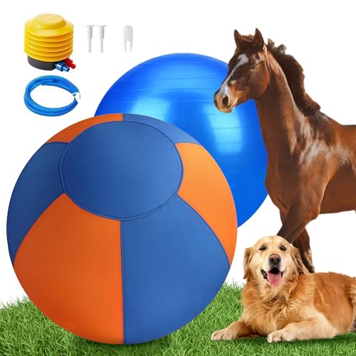 GRETMIX 45,7 cm Herding Ball für Hunde, zweilagiges Herding Spielzeug mit Schutzhülle, langlebiger riesiger Hundeball für australischen Schäferhund, Rinderhund, Border Collie für Spielen im Freien GRETMIX 45,7 cm Herding Ball für Hunde, zweilagiges Herding Spielzeug mit Schutzhülle, langlebiger riesiger Hundeball für australischen Schäferhund, Rinderhund, Border Collie für Spielen im Freien von GRETMIX