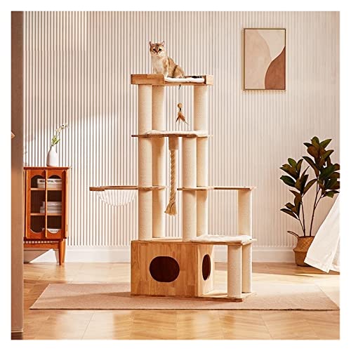 Kratzbaum Katzenbox, die Katzen-Klettergerüst stapelt, große Katzenstreu, Kratzbaum, EIN Katzenrahmen, Raumkapsel, Heimtierbedarf von GRFIT