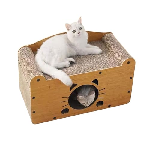 Kratzpappe für Katzen Multifunktionale Universal-Katzenstreu, verdicktes Wellpapier, vertikal, verschleißfest, Katzenkratzbrett, Katzenspielzeug, Krallenschleifer Katzenspielzeug Kratzpappe für Katzen Multifunktionale Universal-Katzenstreu, verdicktes Wellpapier, vertikal, verschleißfest, Katzenkratzbrett, Katzenspielzeug, Krallenschleifer Katzenspielzeug von GRFIT