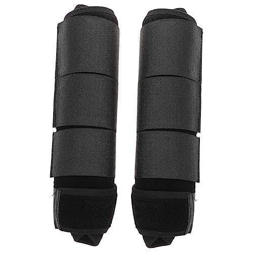 GRIRIW Gamaschen Für Pferde Hochwertige Pferdegamaschen Aus Atmungsaktivem Material Professioneller Beinschutz Für Pferde Elastische Tendonenschützer Ideal Für Training Und Wettkampf Schützend von GRIRIW