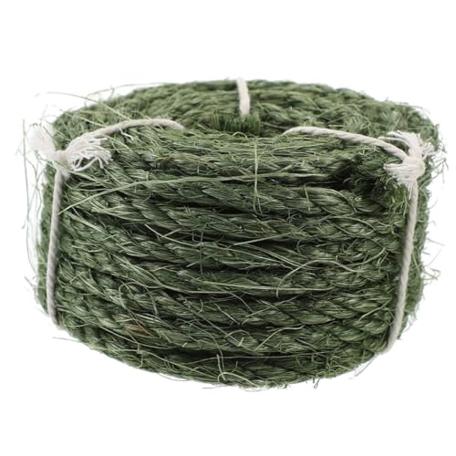 GRIRIW Katzen Kratzbaum 1 Rolle Sisalseil Robustes Natürliches Sisalseil Für Katzenkratzbäume Ideal Zum Basteln Von Katzenkratzmöbeln 6mm Langlebigkeit Und Stabilität GRIRIW Katzen Kratzbaum 1 Rolle Sisalseil Robustes Natürliches Sisalseil Für Katzenkratzbäume Ideal Zum Basteln Von Katzenkratzmöbeln 6mm Langlebigkeit Und Stabilität von GRIRIW