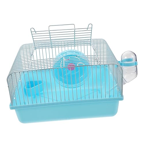 GRIRIW 1 Set Hamsterkäfig-Schloss Tragbarer Haustierkoffer Kleiner Haustierkäfig Für Hamster Rennmäuse Meerschweinchen Reisen Mit Schüssel Spielzeug Wasserzufuhr GRIRIW 1 Set Hamsterkäfig-Schloss Tragbarer Haustierkoffer Kleiner Haustierkäfig Für Hamster Rennmäuse Meerschweinchen Reisen Mit Schüssel Spielzeug Wasserzufuhr von GRIRIW