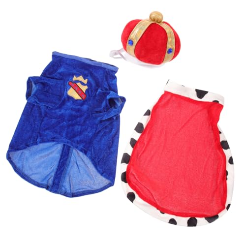 GRIRIW 1 Satz Haustierkleidung königlich Autositzbezug für Hunde Krönungshunde-Outfit Haarschneidemaschine für Hunde Kap hundemantel Dog Raincoat Hunde Mantel Hund Tuch Stoff Blue GRIRIW 1 Satz Haustierkleidung königlich Autositzbezug für Hunde Krönungshunde-Outfit Haarschneidemaschine für Hunde Kap hundemantel Dog Raincoat Hunde Mantel Hund Tuch Stoff Blue von GRIRIW