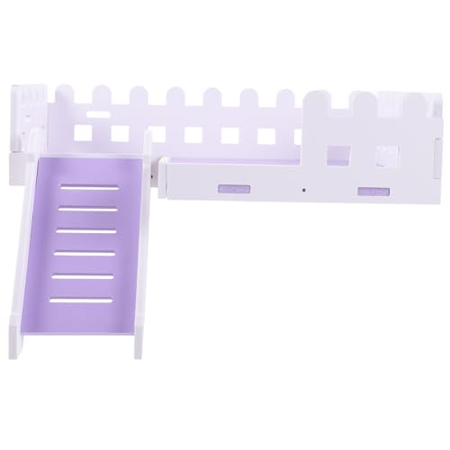 GRIRIW 1 Satz Plattform Für Hamster Laufen Hamsterspielzeug Plattform Für Kleine Haustiere Hamster Klettern Groß Hamsterkäfig Für Kleintiere Laufstall Für Meerschweinchen Violet PVC von GRIRIW