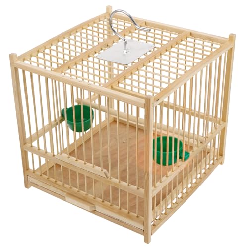 GRIRIW 1 Satz Vogelkäfig Aus Bambus Coop Mittlerer Wellensittichkäfig Vogel Träger Papageienkäfig Groß Liner Reisekäfig Für Sittiche Geflochtener Vogelkäfig Käfig Mit Aufhängehaken Beige GRIRIW 1 Satz Vogelkäfig Aus Bambus Coop Mittlerer Wellensittichkäfig Vogel Träger Papageienkäfig Groß Liner Reisekäfig Für Sittiche Geflochtener Vogelkäfig Käfig Mit Aufhängehaken Beige von GRIRIW