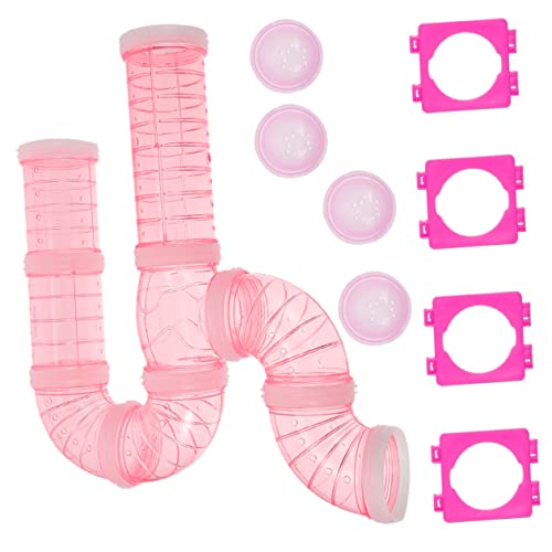 GRIRIW 16 Stücke Externe Hamster Rohr Connector Kit Hamster Abenteuer Tunnel Liefert GRIRIW 16 Stücke Externe Hamster Rohr Connector Kit Hamster Abenteuer Tunnel Liefert von GRIRIW