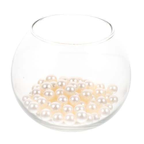 GRIRIW Rundes Glas-Aquarium Desktop-Aquarium Fischschale Aquarium-Dekoration Blatt Für Das Home Office GRIRIW Rundes Glas-Aquarium Desktop-Aquarium Fischschale Aquarium-Dekoration Blatt Für Das Home Office von GRIRIW