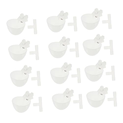 GRIRIW 1 Set Taubentränke Tränke Für Wachteln Hühner Tauben Wassertränke Meerschweinchen Wasserflaschen Futterspender Für Kaninchen Wasservögel Futterspender Für Bienen von GRIRIW