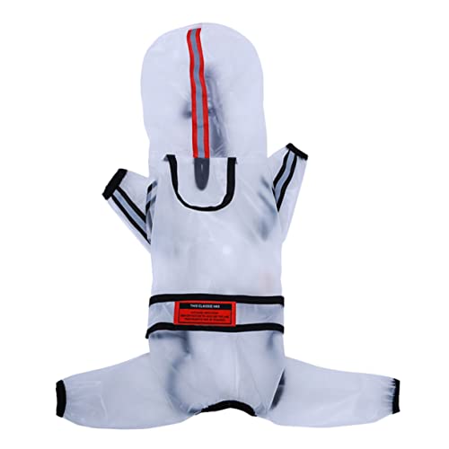 GRIRIW Haustier-Regenmantel Für Outdoor-aktivitäten Hundeponcho Zugseilöffnung Leichtes Regen-Outfit Für Hunde Schnee- Und Winddicht GRIRIW Haustier-Regenmantel Für Outdoor-aktivitäten Hundeponcho Zugseilöffnung Leichtes Regen-Outfit Für Hunde Schnee- Und Winddicht von GRIRIW