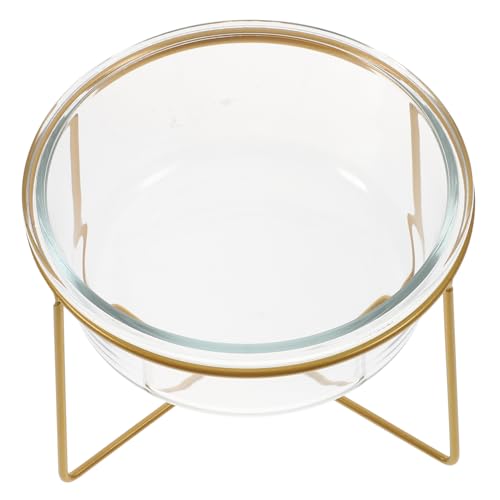 GRIRIW 1 Stück Glas Futternapf Für Haustiere Katzenfutterspender Futterspender Für Katzen Erhöhte Hundenäpfe Katzennapf Hundefutternapf Katzenfutter Serviertablett Überkopf GRIRIW 1 Stück Glas Futternapf Für Haustiere Katzenfutterspender Futterspender Für Katzen Erhöhte Hundenäpfe Katzennapf Hundefutternapf Katzenfutter Serviertablett Überkopf von GRIRIW