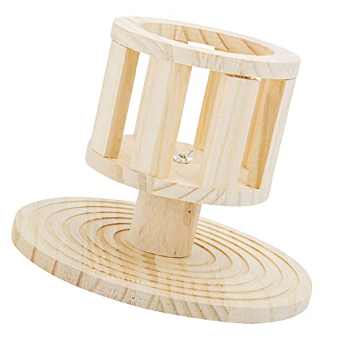 GRIRIW Futterspender und Futternapf Aus Holz Standgestell für Kaninchen Meerschweinchen und Hamster Sicher und Langlebig GRIRIW Futterspender und Futternapf Aus Holz Standgestell für Kaninchen Meerschweinchen und Hamster Sicher und Langlebig von GRIRIW