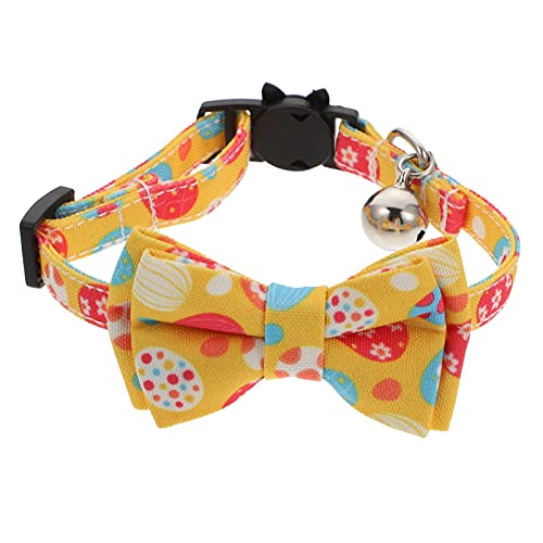 GRIRIW 1 Stück Katze Kragen Glocke Neckkragen Haustier Bowknot Kragen Welpenkragen Katze Halskette GRIRIW 1 Stück Katze Kragen Glocke Neckkragen Haustier Bowknot Kragen Welpenkragen Katze Halskette von GRIRIW