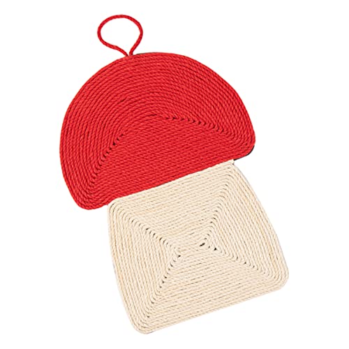 GRIRIW Katzenkratzbrett 1 Stück Sisal Kratzbrett Naturmaterial Katzenruhematte Katzenpflegespielzeug GRIRIW Katzenkratzbrett 1 Stück Sisal Kratzbrett Naturmaterial Katzenruhematte Katzenpflegespielzeug von GRIRIW