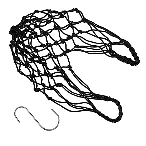 GRIRIW 1 Stück Papageien-Futternetz Futterbeutel für Hühnervögel Papageienfutternetzbeutel Snack Bag snackbeutel gewebtes Taschenspielzeug Futternetzbeutel für Papageien Nylongewebe Black von GRIRIW