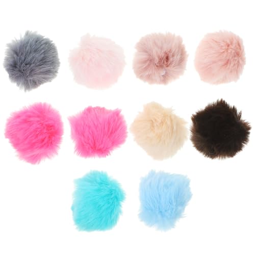GRIRIW 10 Stück Flauschige Dekorationen klein für Haustiere Plüschtiere Poms pelzige Katzenbälle Kitten Katzen cat Katzenspielzeug Flauschige Bälle GRIRIW 10 Stück Flauschige Dekorationen klein für Haustiere Plüschtiere Poms pelzige Katzenbälle Kitten Katzen cat Katzenspielzeug Flauschige Bälle von GRIRIW