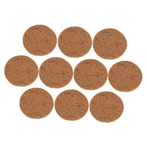 GRIRIW 10 Stück Kokosfaser Taubennestmatte Atmungsaktive Nistunterlage für Tauben und Vögel Langlebige und Umweltfreundliche Vogelzuchtpads für Pigeon Breeding und Nesting von GRIRIW