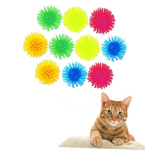 GRIRIW 10st Kleines Kauspielzeug Für Hunde Katze Spielt Ballspielzeug Haustier Spielen Spielzeug Katzenspielzeug Welpen Kauen Pet-Ball-Spielzeug Entlüftungskugel Hündchen GRIRIW 10st Kleines Kauspielzeug Für Hunde Katze Spielt Ballspielzeug Haustier Spielen Spielzeug Katzenspielzeug Welpen Kauen Pet-Ball-Spielzeug Entlüftungskugel Hündchen von GRIRIW