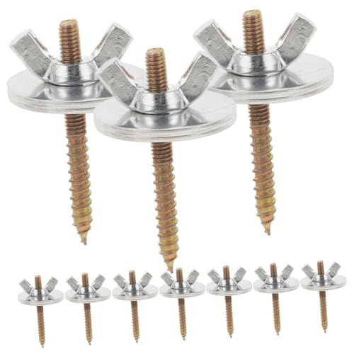 GRIRIW 10sätze Teiliges Set Schrauben Für Vogelkäfig-zubehör Stabilität Für Sitzstangen Und Spielzeuge Für Wellensittiche Und Hamsterkäfige Installieren Langlebige Metallteile GRIRIW 10sätze Teiliges Set Schrauben Für Vogelkäfig-zubehör Stabilität Für Sitzstangen Und Spielzeuge Für Wellensittiche Und Hamsterkäfige Installieren Langlebige Metallteile von GRIRIW