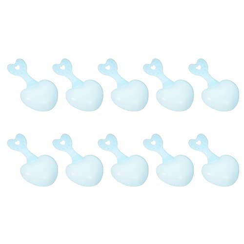 GRIRIW 10pcs Plastik Food Löffel Hamster Lebensmittel Scoop Reptile Food Scoop Plastik Getreide Löffel Haustier Versorgung von GRIRIW