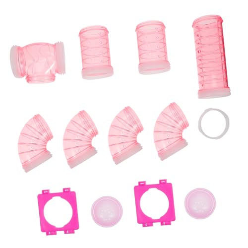 GRIRIW Hamster Tunnel Modul 12PCS Kunststoff Rohr Labyrinth Abenteuer für Hamster Käfig GRIRIW Hamster Tunnel Modul 12PCS Kunststoff Rohr Labyrinth Abenteuer für Hamster Käfig von GRIRIW