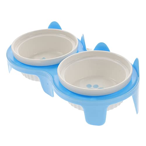 GRIRIW 1Satz Hochbecher Katzenschüssel Aus Erhöhte Futterschale Für Katzen Mit Schalen rutschfeste Und Bruchsichere Lösung Ergonomisches Design Für Gesunde GRIRIW 1Satz Hochbecher Katzenschüssel Aus Erhöhte Futterschale Für Katzen Mit Schalen rutschfeste Und Bruchsichere Lösung Ergonomisches Design Für Gesunde von GRIRIW