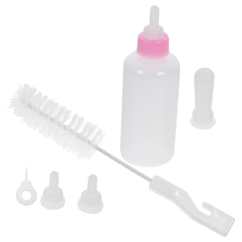 GRIRIW 1Satz Teiliges Kleine Kätzchenmilchflaschen Wiederverwendbare Haustier Stillflaschen Für Welpen Und Kleintiere Milchbehälter Für Tieraufzucht von GRIRIW