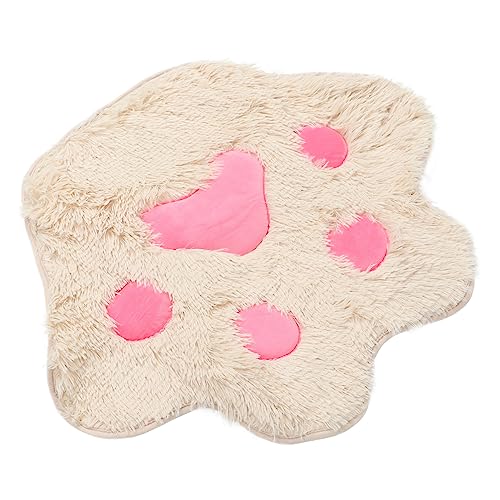 GRIRIW 1stk Haustiermatte Plüschbett Für Haustiere Beheiztes Hundebett Hunde-PIPI-Pads Haustier Warmes Kissen Haustierbett in Pfotenform Katzenbett Plüschtiere Winter Plüsch- Bodenmatte von GRIRIW