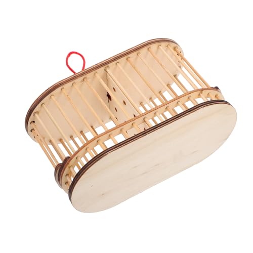 GRIRIW Tragbarer Heuschreckenkäfig Langlebiger Käfig für Grillen Outdoor Insektenaufbewahrung Holz Heuschrecken Transportbehälter für Kinder und Naturerkundungen GRIRIW Tragbarer Heuschreckenkäfig Langlebiger Käfig für Grillen Outdoor Insektenaufbewahrung Holz Heuschrecken Transportbehälter für Kinder und Naturerkundungen von GRIRIW