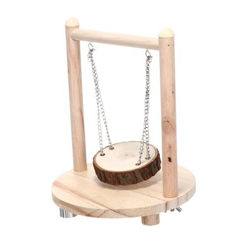 GRIRIW Holz Hamster Spielzeug Für Syrischen Hamster Käfig Holz Spielzeug Für Vögel Guinea Pig Hängematte GRIRIW Holz Hamster Spielzeug Für Syrischen Hamster Käfig Holz Spielzeug Für Vögel Guinea Pig Hängematte von GRIRIW