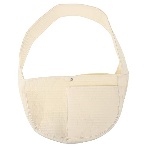 GRIRIW 1Stück Kleine Tragetasche Für Haustiere Umhängetasche Für Katzen Und Welpen Tragbar Und Beige Für Haustiere Für Reisen Und Ausflüge von GRIRIW