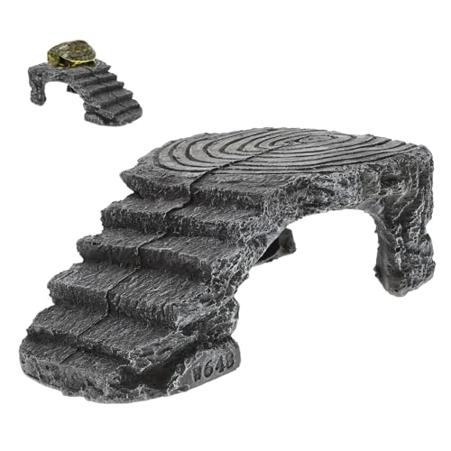 GRIRIW 1Stück Schildkröten Basking Aus Resin Kletterplattform Für Schildkröten Ruheplatz Für Reptilien Terrarien Dekoration Mittlere Tierschildkrötenversorgungen von GRIRIW