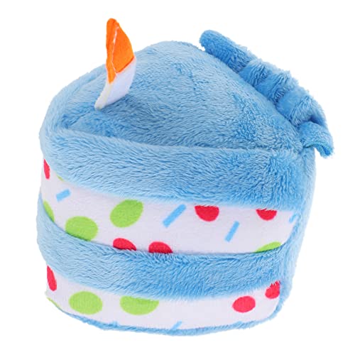 GRIRIW Hunde-geburtstagskuchen-Spielzeug Quietschendes Interaktives Welpenspielzeug Künstlicher Kuchen Für Hunde Plüschmaterial Bunte Designs Zufällige Farbauswahl GRIRIW Hunde-geburtstagskuchen-Spielzeug Quietschendes Interaktives Welpenspielzeug Künstlicher Kuchen Für Hunde Plüschmaterial Bunte Designs Zufällige Farbauswahl von GRIRIW