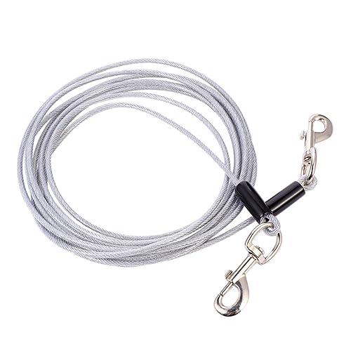 GRIRIW 1stk Hundeleine Mit Draht Ausziehbare Leine Schlauch Hundekette Seil Leine Seil Hundeleine Gürtel Haken Abschleppen Im Freien Auto Einziehbar Außen Hundekabel Silver Stahldraht GRIRIW 1stk Hundeleine Mit Draht Ausziehbare Leine Schlauch Hundekette Seil Leine Seil Hundeleine Gürtel Haken Abschleppen Im Freien Auto Einziehbar Außen Hundekabel Silver Stahldraht von GRIRIW