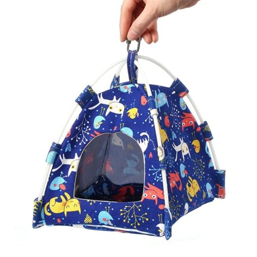 GRIRIW 1stk Vogelzelt Meerschweinchenkäfig Vogelbarsch Zubehör Für Vogelkäfige Vogel Stehen Vogelspielzeug Mini- Vogel Hängendes Nest Vogelbett Vogelsitzstangen Für Käfige Blue GRIRIW 1stk Vogelzelt Meerschweinchenkäfig Vogelbarsch Zubehör Für Vogelkäfige Vogel Stehen Vogelspielzeug Mini- Vogel Hängendes Nest Vogelbett Vogelsitzstangen Für Käfige Blue von GRIRIW