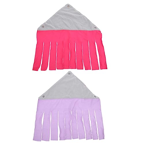 GRIRIW 2stücke Pet Hängematte Für Kleintiere Atmungsaktive Guinea Pig Versteck-Tent Für Hamster Als Ecke Haus Für Kleine Haustiere Hellviolett von GRIRIW