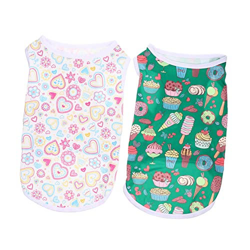 GRIRIW Tragbares Haustier-Shirt-Set Atmungsaktive Hundekleidung Für Anlässe Stilvolle Welpenwesten von GRIRIW