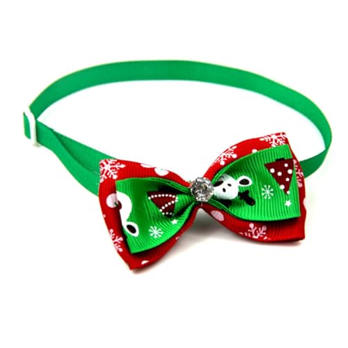 GRIRIW 20St Krawatte für Haustiere Weihnachtszubehör für die Haustierpflege Haustierkrawatte und -Halsband Weihnachten hundehalsband Weihnachts-Hundehalsband Weihnachtskrawatten binden von GRIRIW