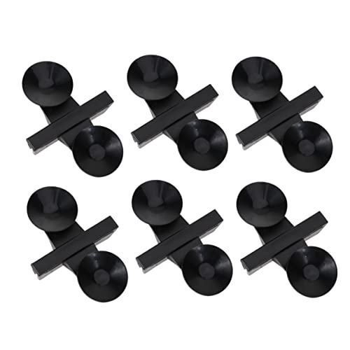 GRIRIW 20st Saugnapf Zur Isolierung Aus Glas Planenklammern Strapazierfähig Aquarienbedarf Saugnapfhaken Aquariumzubehör Teiler Aquarium Türhaken Aquarium Isolationswerkzeug Teich Black von GRIRIW