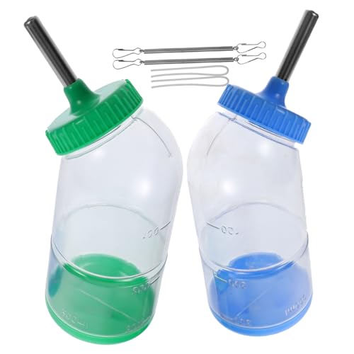 GRIRIW 2stücke Kreative Roll Wasserflasche Für Haustiere Auslaufsichere Trinkflasche Für Kleine Tiere Wie Hamster Und Meerschweinchen Zufällige Farben - von GRIRIW
