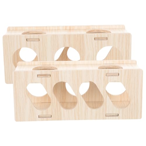 GRIRIW 2stücke Holzratentunnel Hamsterversteck Tunnel Für Meerschweinchen Witziges Holzspielzeug Für Kleintiere Langlebig Und Praktisch Bewegung Und Gesundheit GRIRIW 2stücke Holzratentunnel Hamsterversteck Tunnel Für Meerschweinchen Witziges Holzspielzeug Für Kleintiere Langlebig Und Praktisch Bewegung Und Gesundheit von GRIRIW