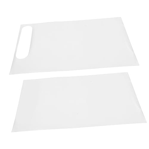 GRIRIW 2stücke Türschutzfolie Für Hunde Kratzschutz Für Türen Transparentes Anti-Kratzer-Schild Aus Langlebigem Material Optimaler Schutz Gegen Hundekratzer Einfache Installation von GRIRIW