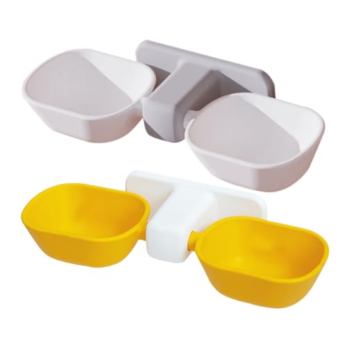 GRIRIW 2Stücke Wandmontierte Katzenfutterschalen Haustier Futter Und Wassernapf Hygienisch Und Futternapf Für Katzen Und Kleine GRIRIW 2Stücke Wandmontierte Katzenfutterschalen Haustier Futter Und Wassernapf Hygienisch Und Futternapf Für Katzen Und Kleine von GRIRIW