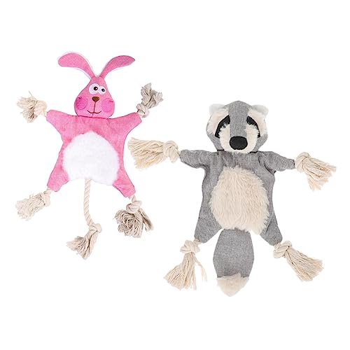 GRIRIW 2er-Pack Keine Füllung Weiches Plüsch-kauspielzeug Für Hunde Sicher Interaktiv Backenzahn Für Welpen GRIRIW 2er-Pack Keine Füllung Weiches Plüsch-kauspielzeug Für Hunde Sicher Interaktiv Backenzahn Für Welpen von GRIRIW