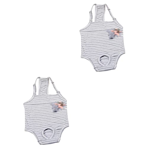GRIRIW 2 Stücke Welpen Windel Hose Hund Hosen Atmungsaktive Hund Höschen XL Keine GRIRIW 2 Stücke Welpen Windel Hose Hund Hosen Atmungsaktive Hund Höschen XL Keine von GRIRIW