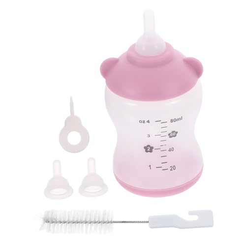 GRIRIW 3sätze Aufzuchtflasche Für Welpen Und Kätzchen Teilig Mit Skalierter Füllanzeige Weich Und Langlebig Für Fütterung Von Kleintieren Wie Hundewelpen Und Katzen GRIRIW 3sätze Aufzuchtflasche Für Welpen Und Kätzchen Teilig Mit Skalierter Füllanzeige Weich Und Langlebig Für Fütterung Von Kleintieren Wie Hundewelpen Und Katzen von GRIRIW