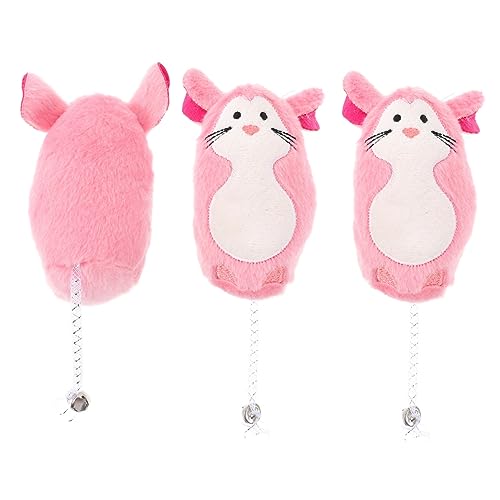 GRIRIW 3 Stück Cartoon Mäuse Spielzeug Plüsch Katzenspielzeug Mäuseform Katzenspielzeug Katze Lustiges Spielzeug GRIRIW 3 Stück Cartoon Mäuse Spielzeug Plüsch Katzenspielzeug Mäuseform Katzenspielzeug Katze Lustiges Spielzeug von GRIRIW